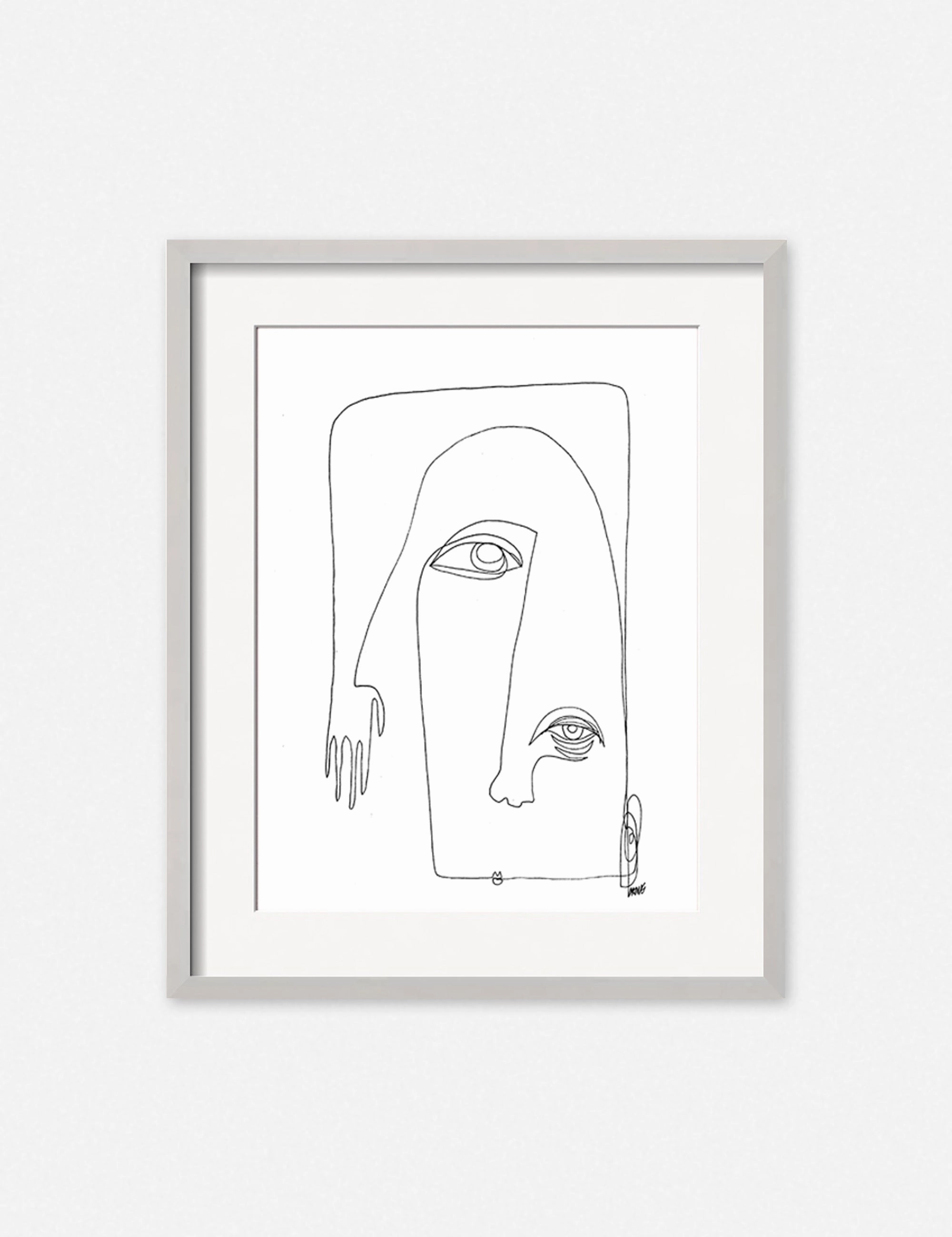 Picasso Print by Damienne Merlina