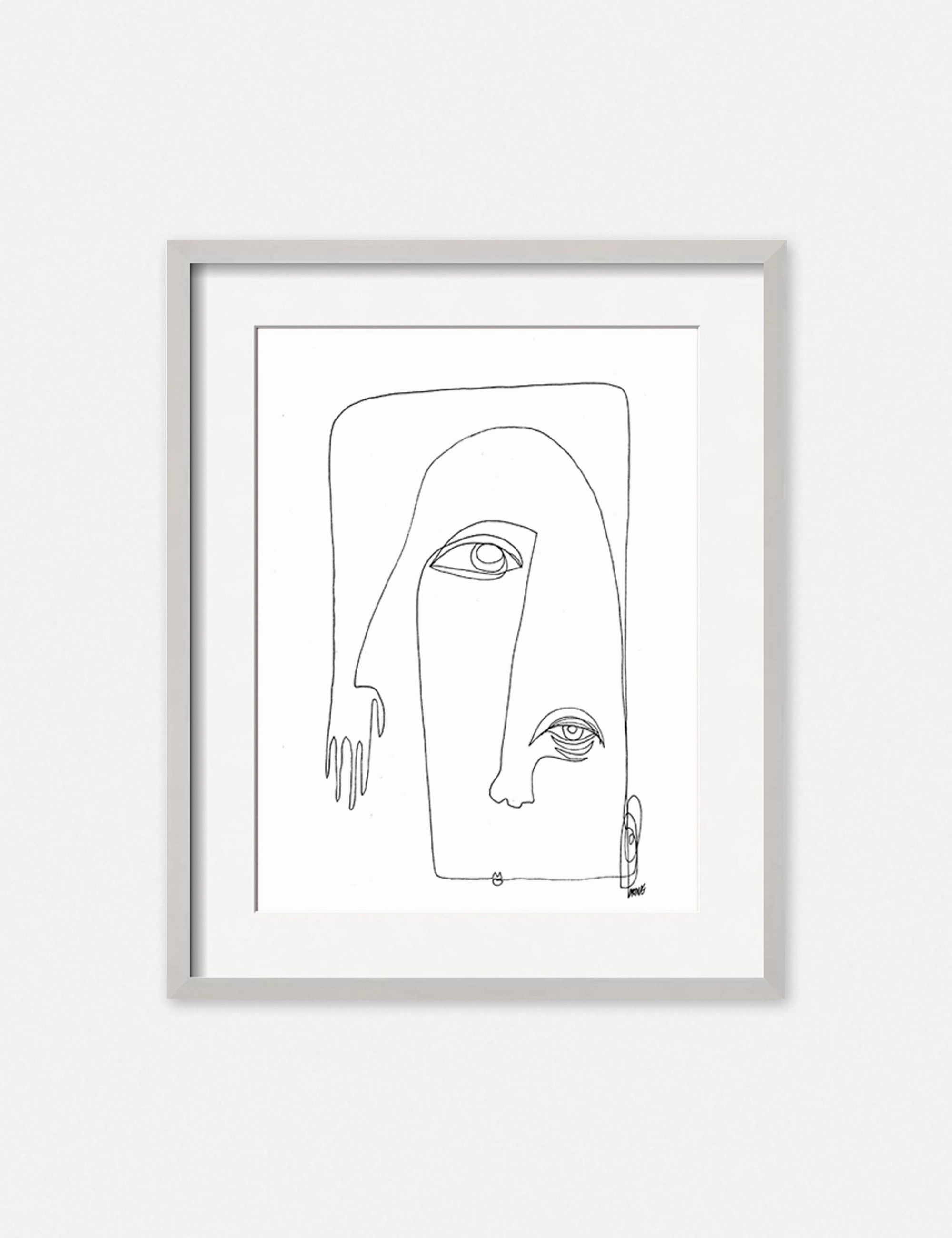 Picasso Print by Damienne Merlina