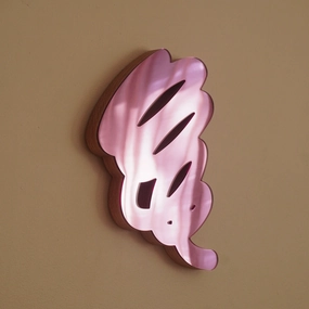 Pink 3 Scribble Sculpture Mirror 