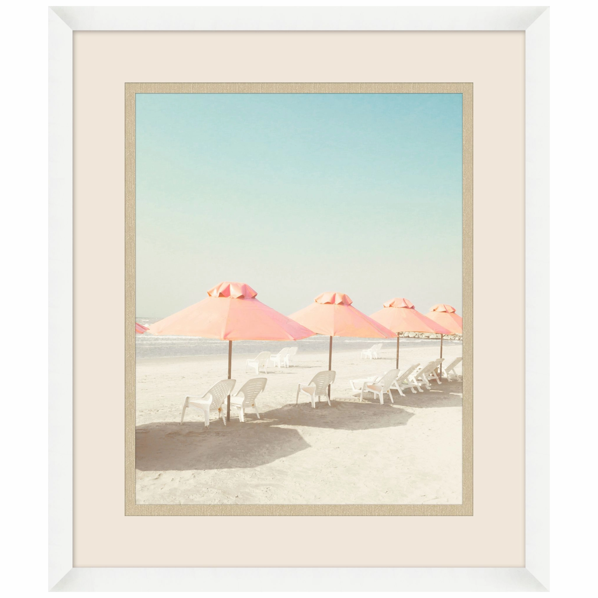 Pink Vacations 1 Framed Wall Art 