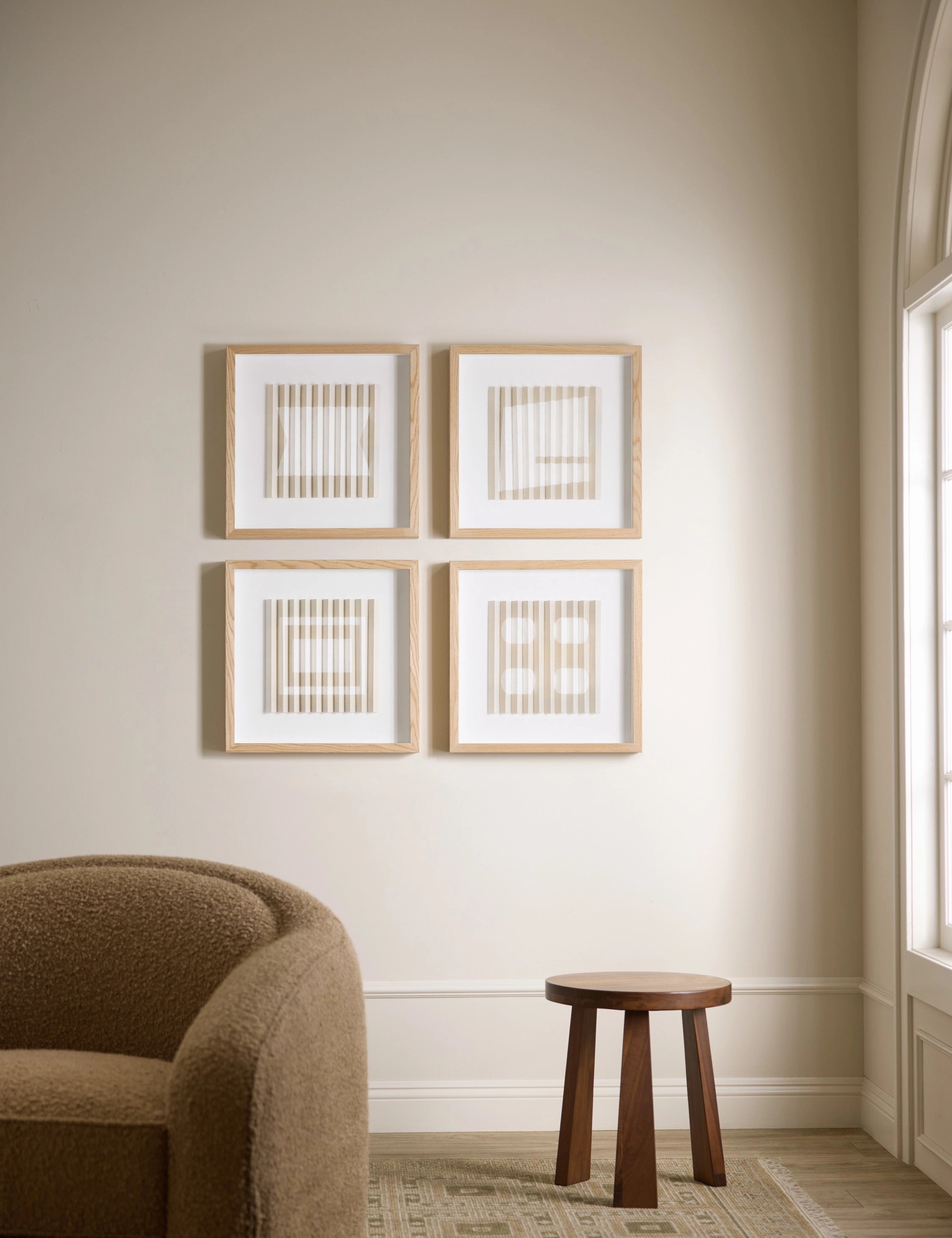 Pleated Abstract by Bobby Berk