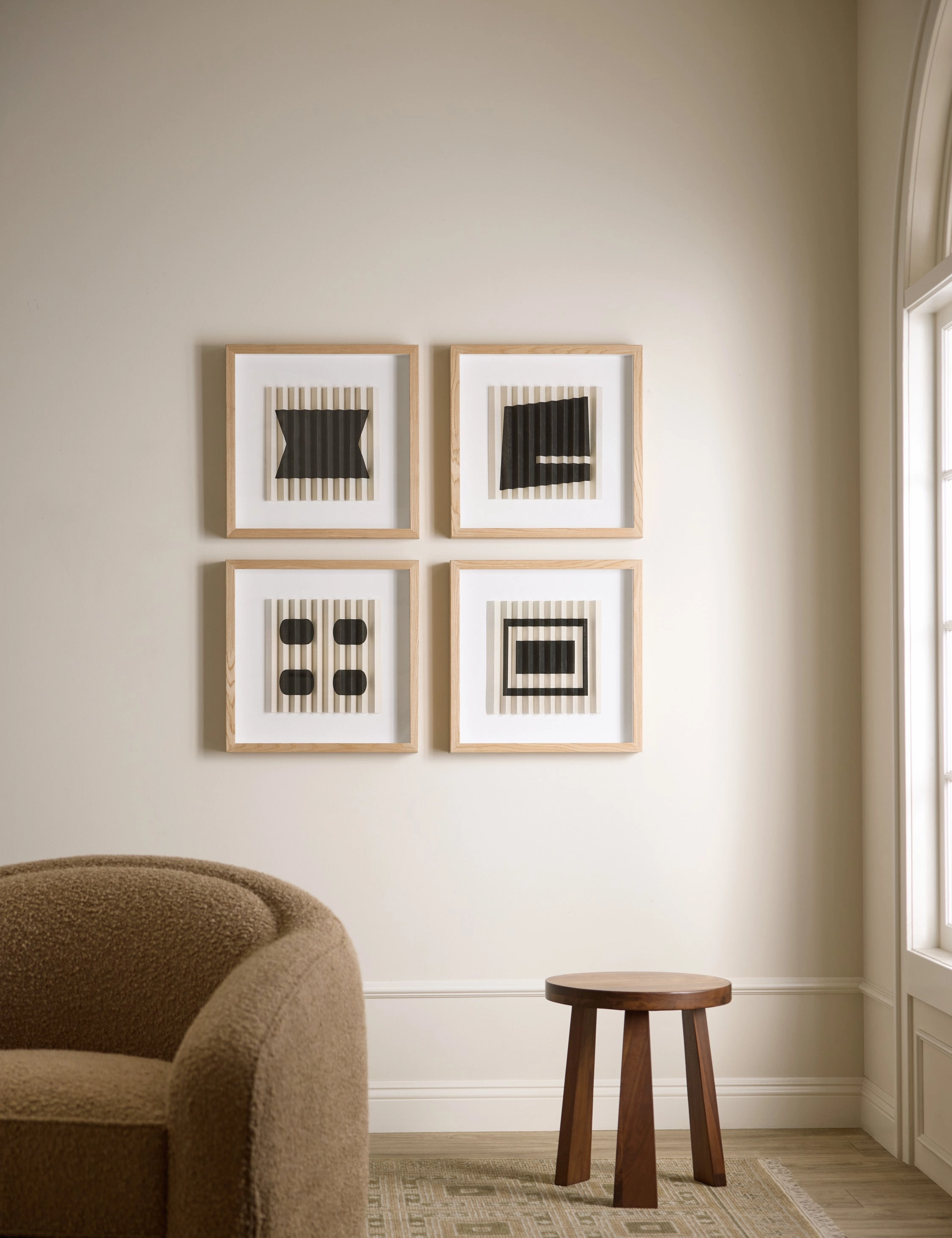 Pleated Hourglass by Bobby Berk