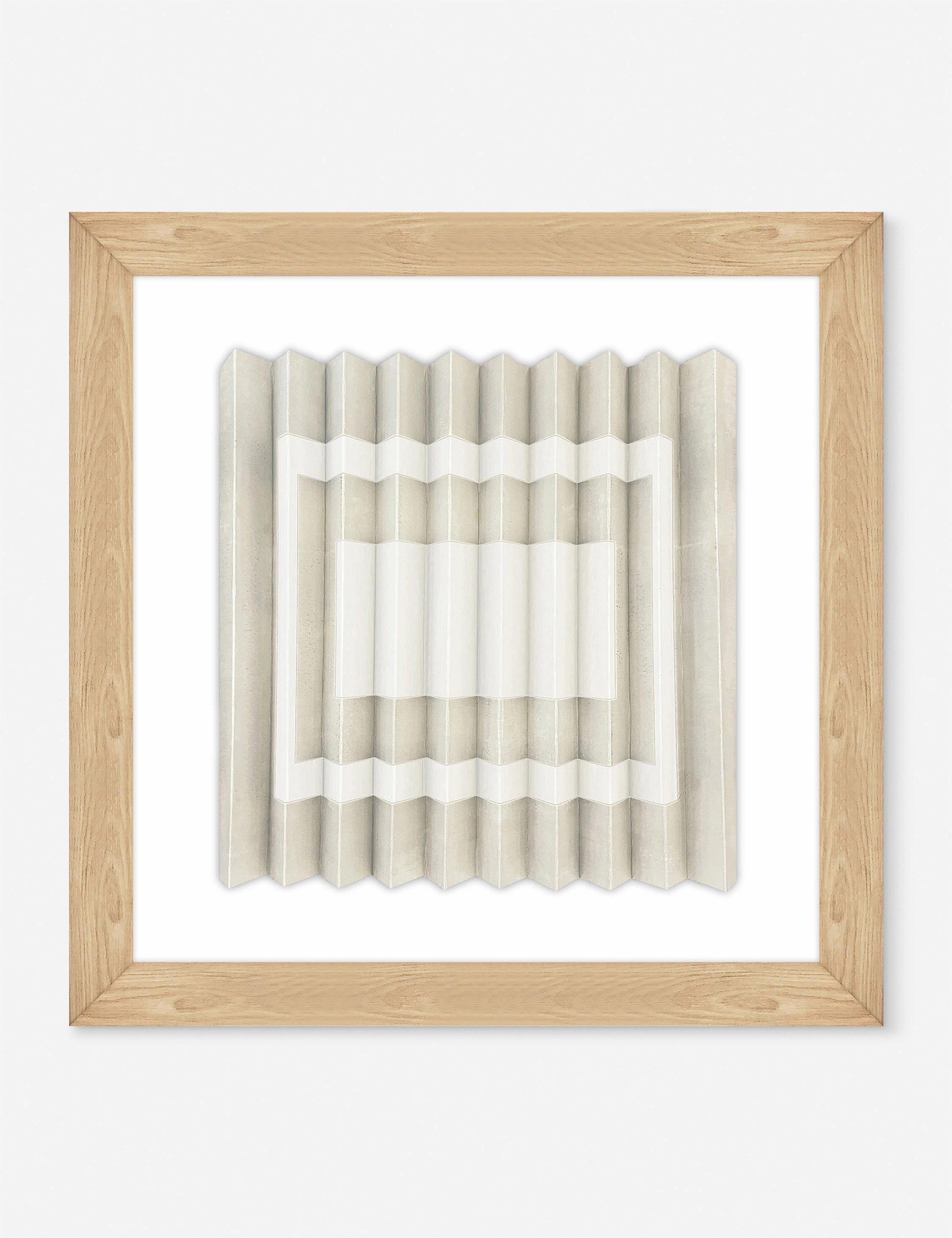 Pleated Rectangle by Bobby Berk