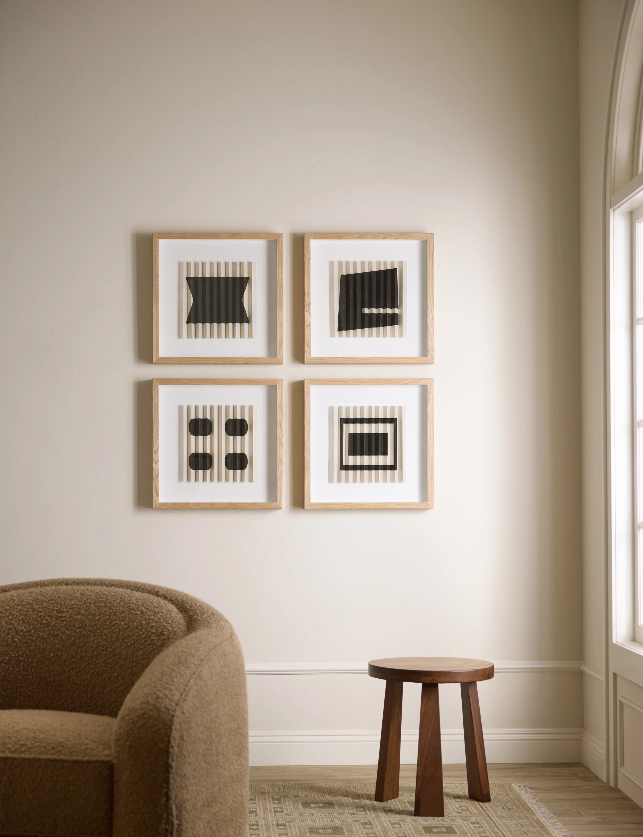 Pleated Rectangle by Bobby Berk