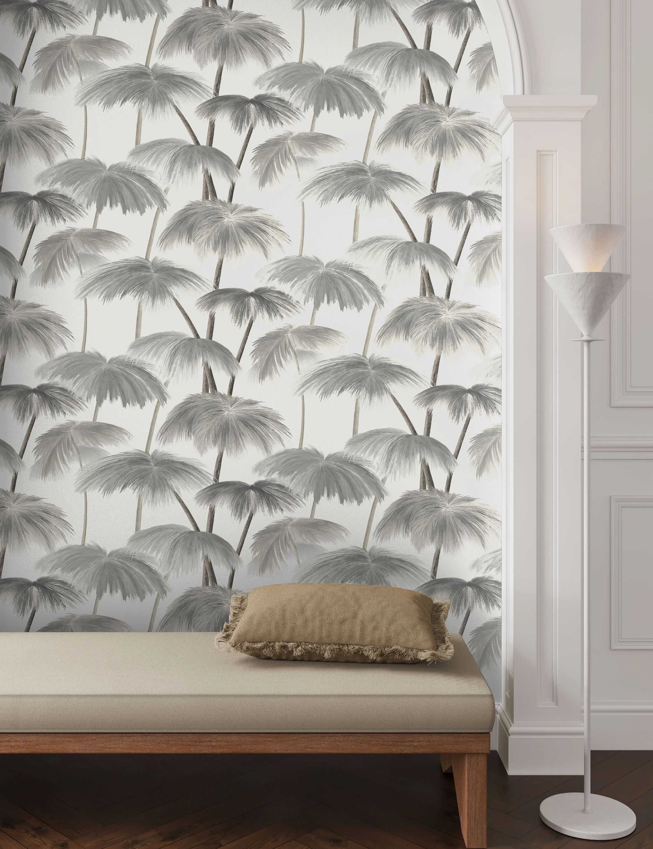 Plein Air Palms Wallpaper by Christiane Lemieux