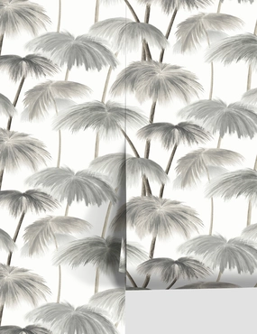 Plein Air Palms Wallpaper by Christiane Lemieux 