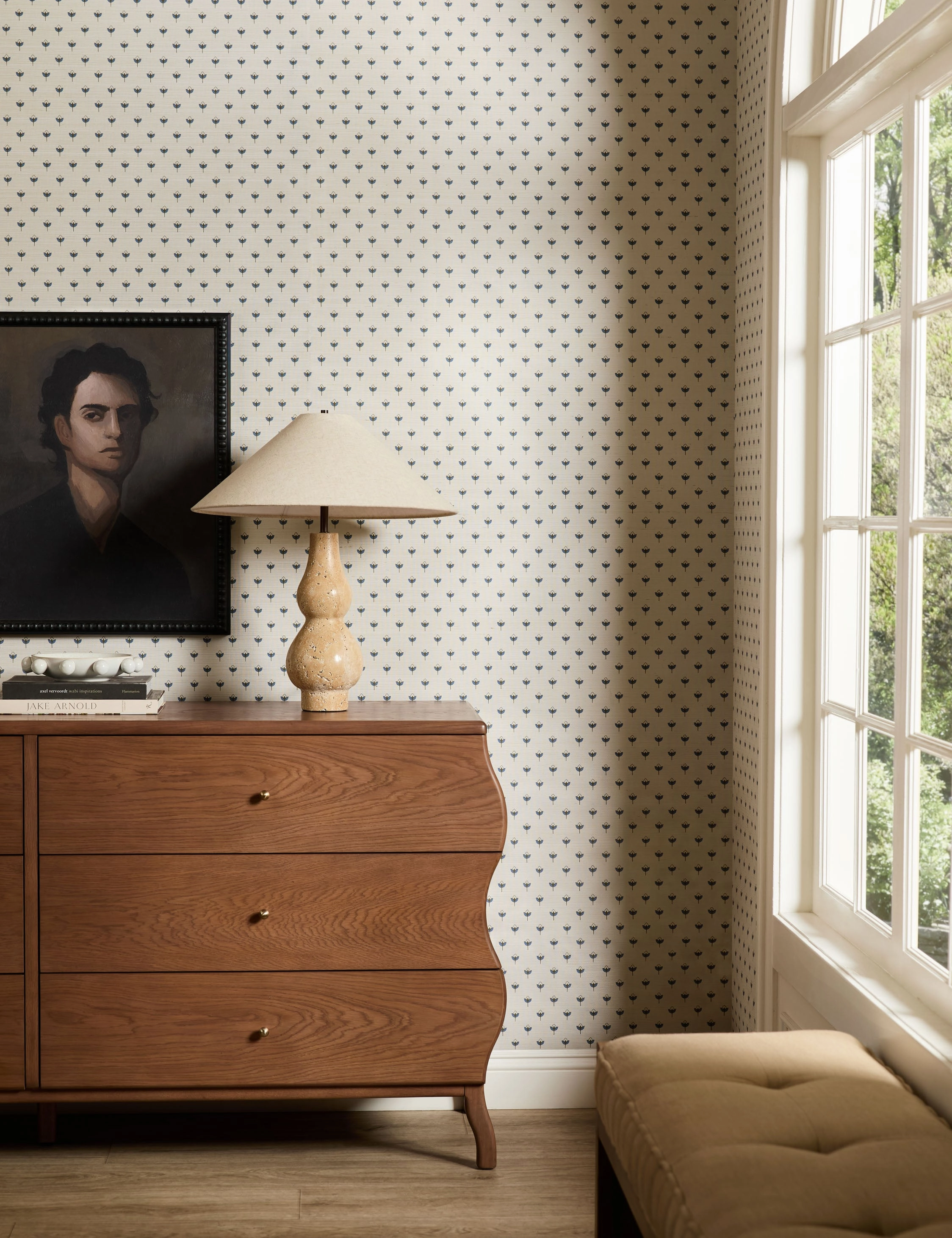 Poiret Grasscloth Wallpaper