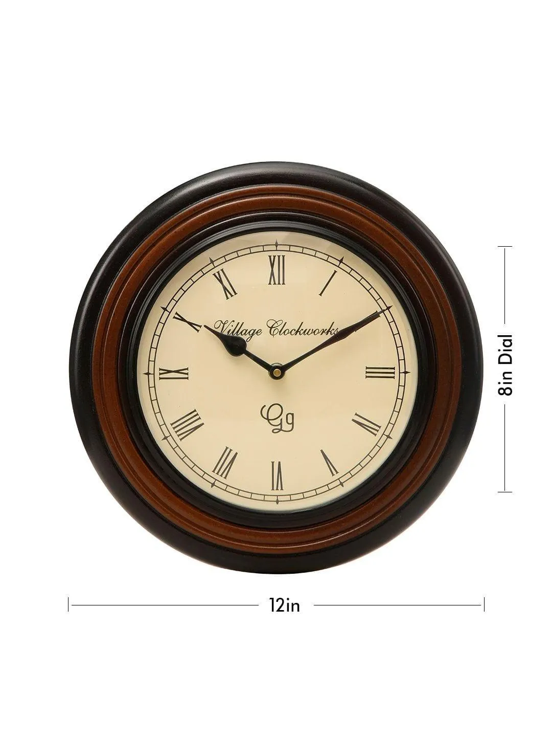 Polish Lining 12 Inches Wall Clock