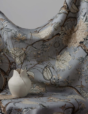 Pondicherry Linen Fabric by Scalamandr 