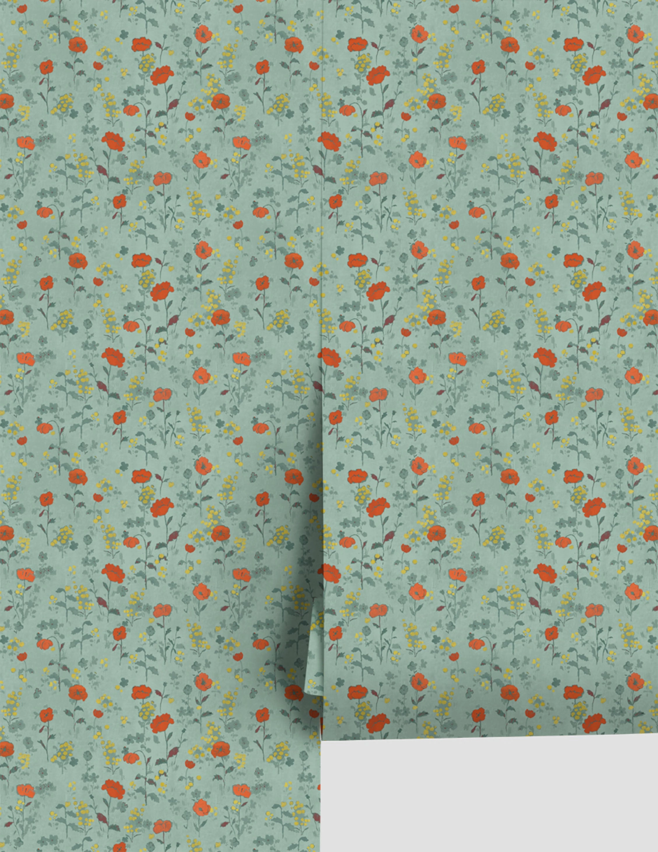 Poppies Wallpaper by Paule Marrot
