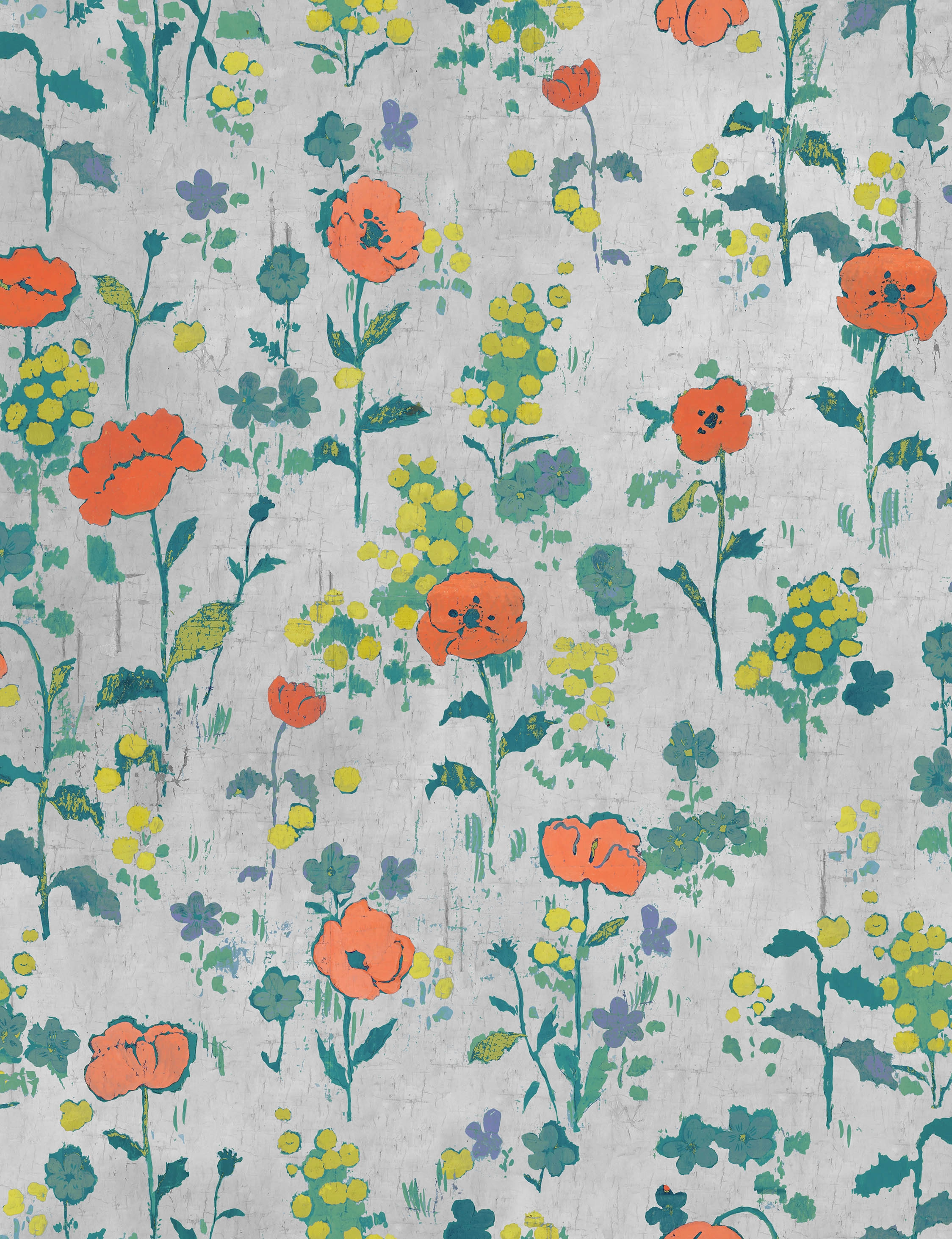 Poppies Wallpaper by Paule Marrot