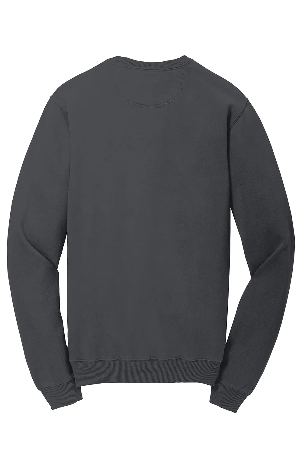 Port & Company Mens Beach Wash Fleece Crewneck Sweatshirt - Coal Grey  Buy the latest Clothing Port-Company