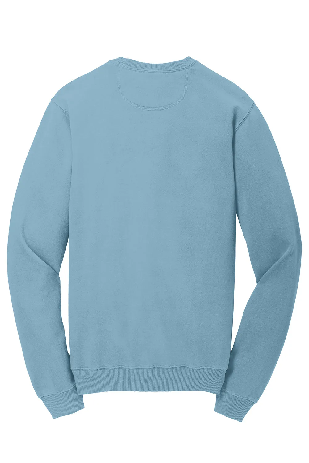 Port & Company Mens Beach Wash Fleece Crewneck Sweatshirt - Mist Blue  Buy the latest Clothing Port-Company