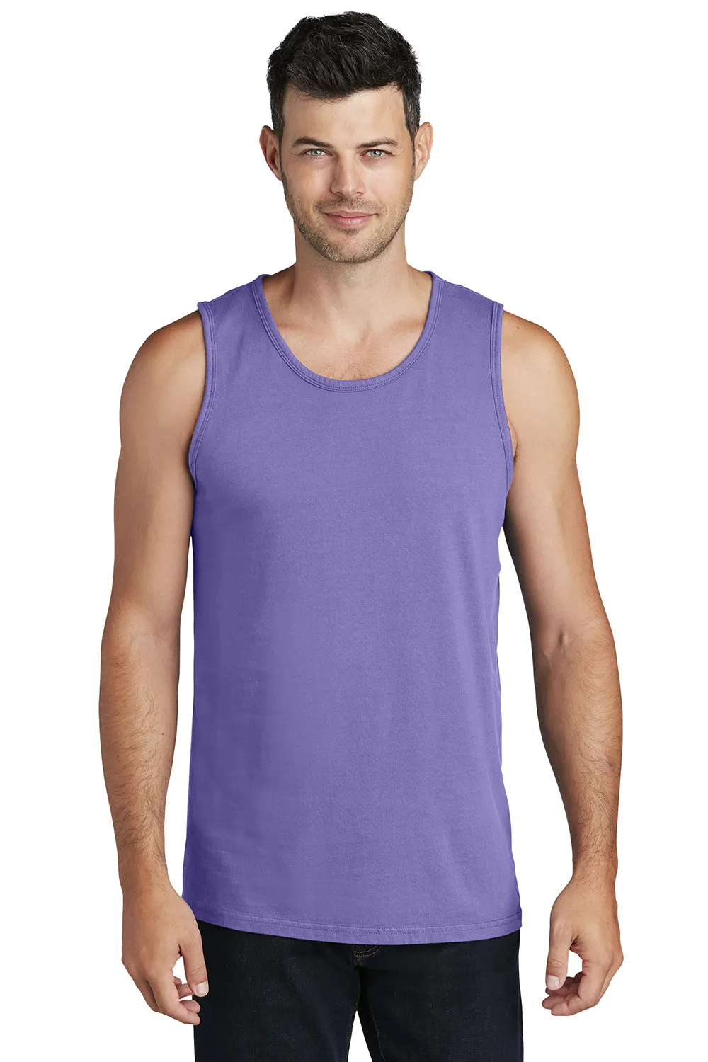Port & Company Mens Beach Wash Tank Top - Amethyst Purple  Buy the latest Clothing Port-Company