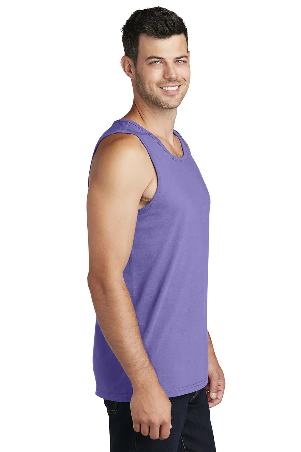 Port & Company Mens Beach Wash Tank Top - Amethyst Purple  Buy the latest Clothing Port-Company