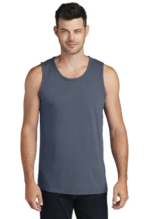 Port & Company Mens Beach Wash Tank Top - Denim Blue  Buy the latest Clothing Port-Company