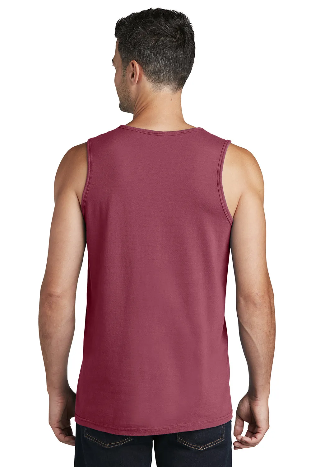Port & Company Mens Beach Wash Tank Top - Merlot Red  Buy the latest Clothing Port-Company