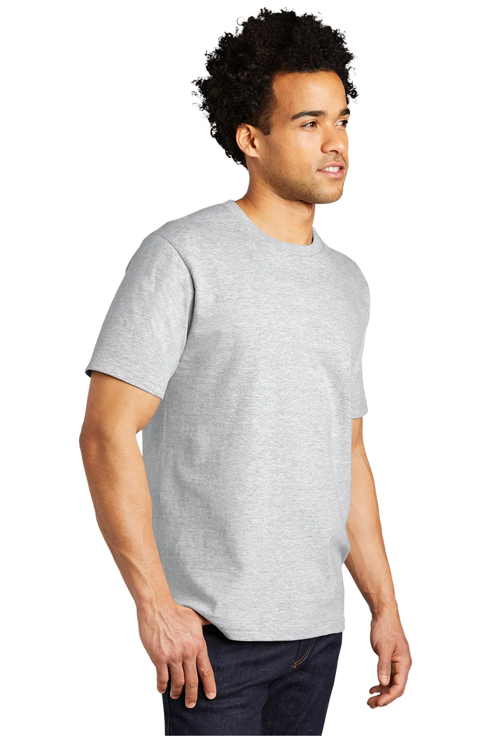 Port & Company Mens Bouncer Short Sleeve Crewneck T-Shirt - Ash Grey  Buy the latest Clothing Port-Company