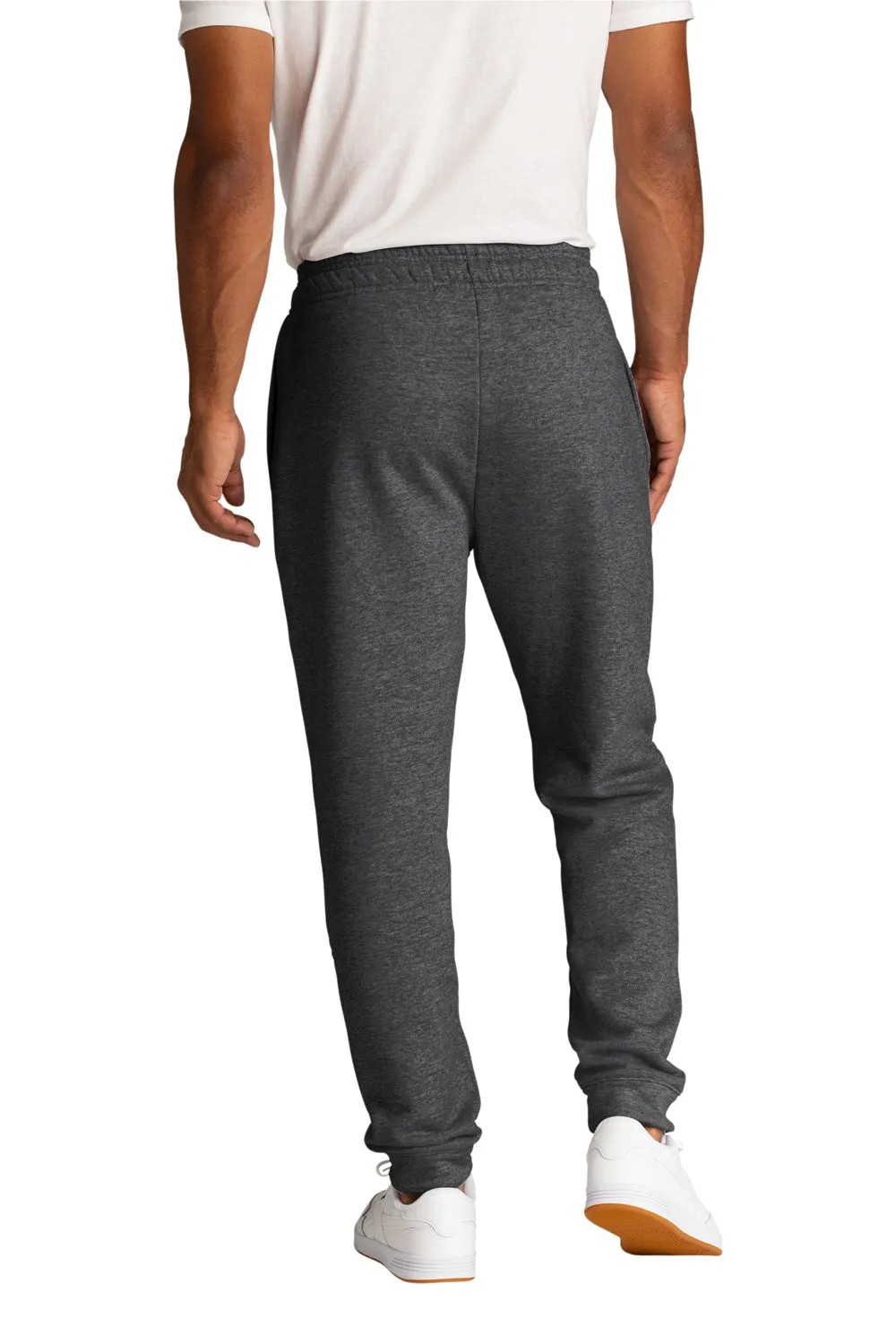 Port & Company Mens Core Fleece Jogger Sweatpants w/ Pockets - Heather Dark Grey  Buy the latest Clothing Port-Company