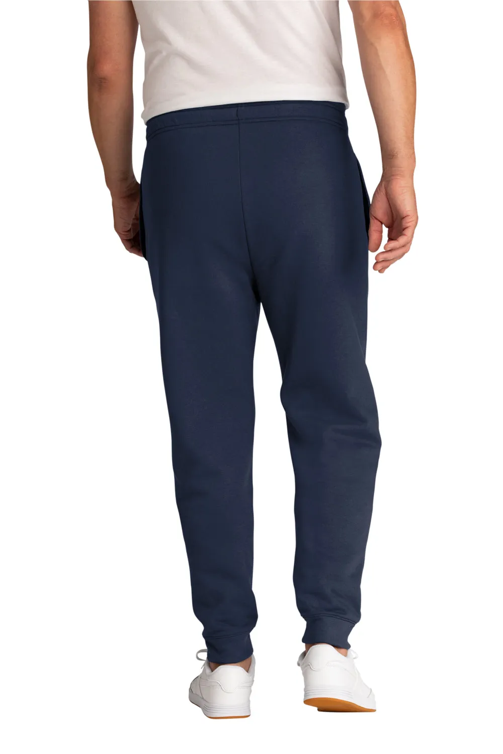 Port & Company Mens Core Fleece Jogger Sweatpants w/ Pockets - Navy Blue  Buy the latest Clothing Port-Company