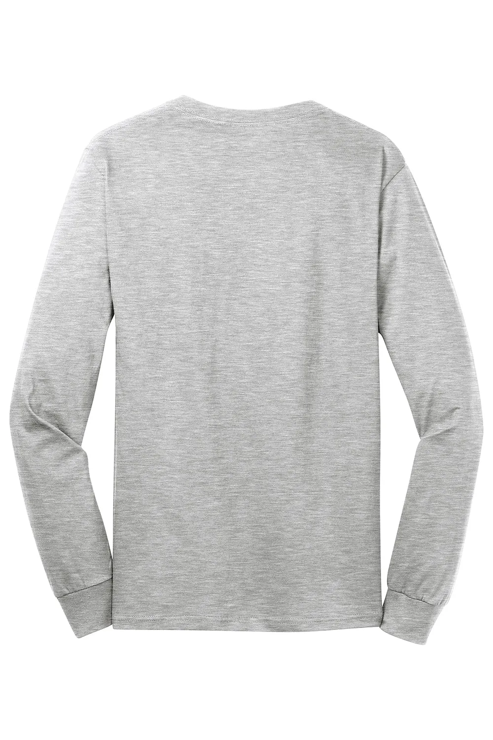Port & Company Mens Core Long Sleeve Crewneck T-Shirt - Ash Grey  Buy the latest Clothing Port-Company