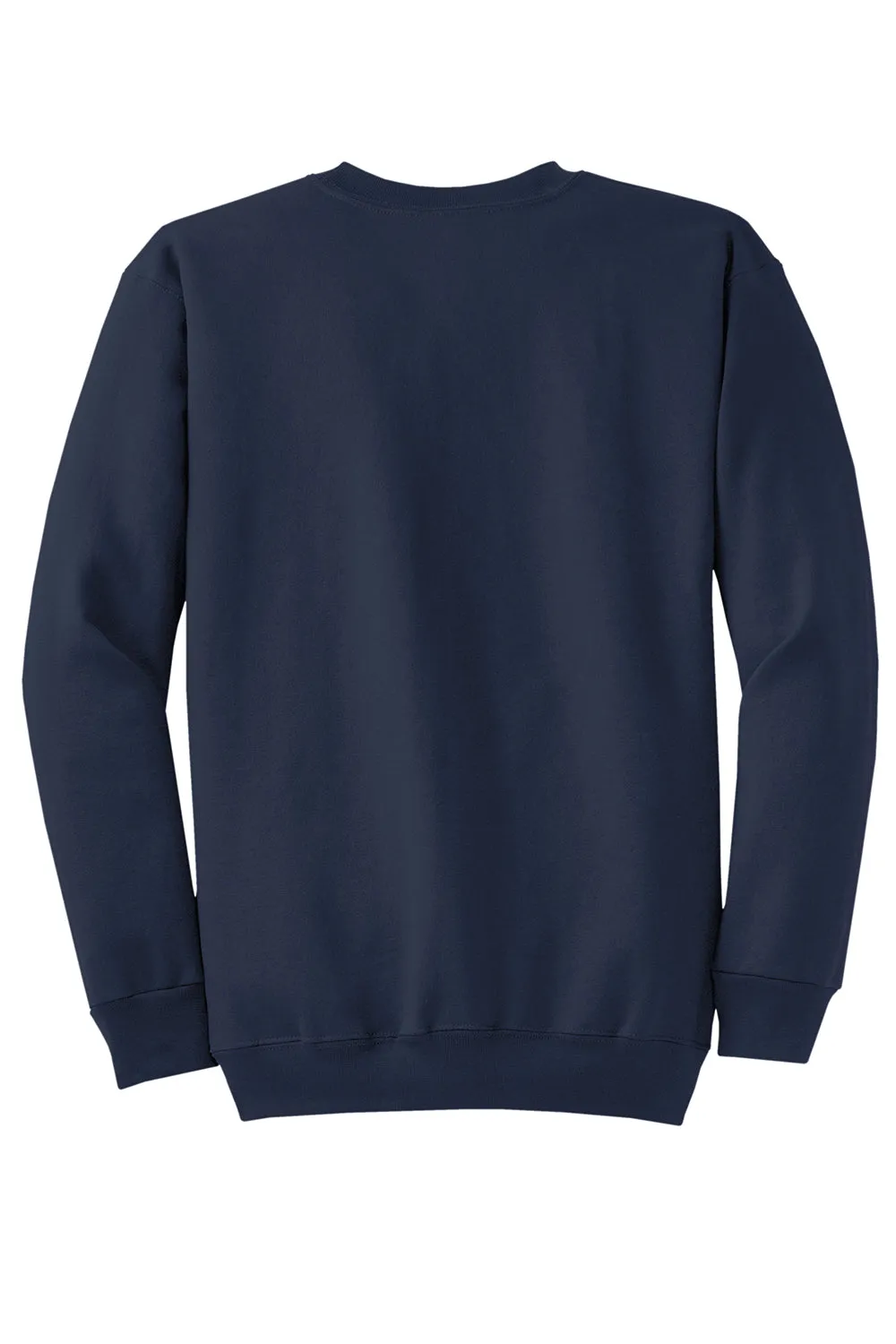 Port & Company Mens Core Pill Resistant Fleece Crewneck Sweatshirt - Navy Blue  Buy the latest Clothing Port-Company