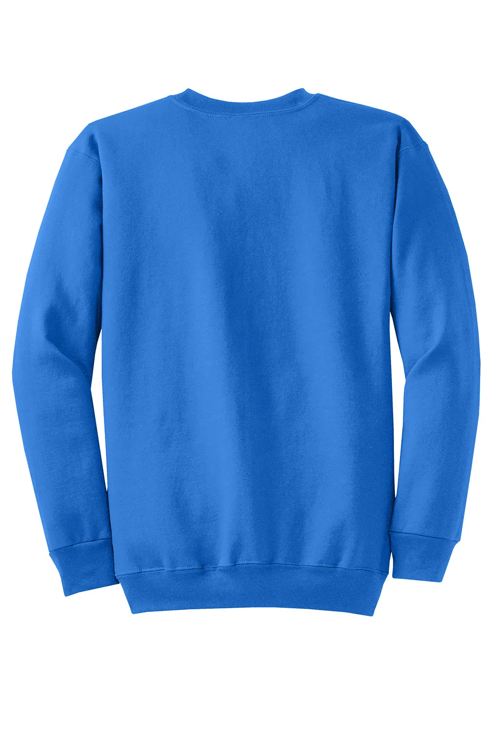Port & Company Mens Core Pill Resistant Fleece Crewneck Sweatshirt - Royal Blue  Buy the latest Clothing Port-Company