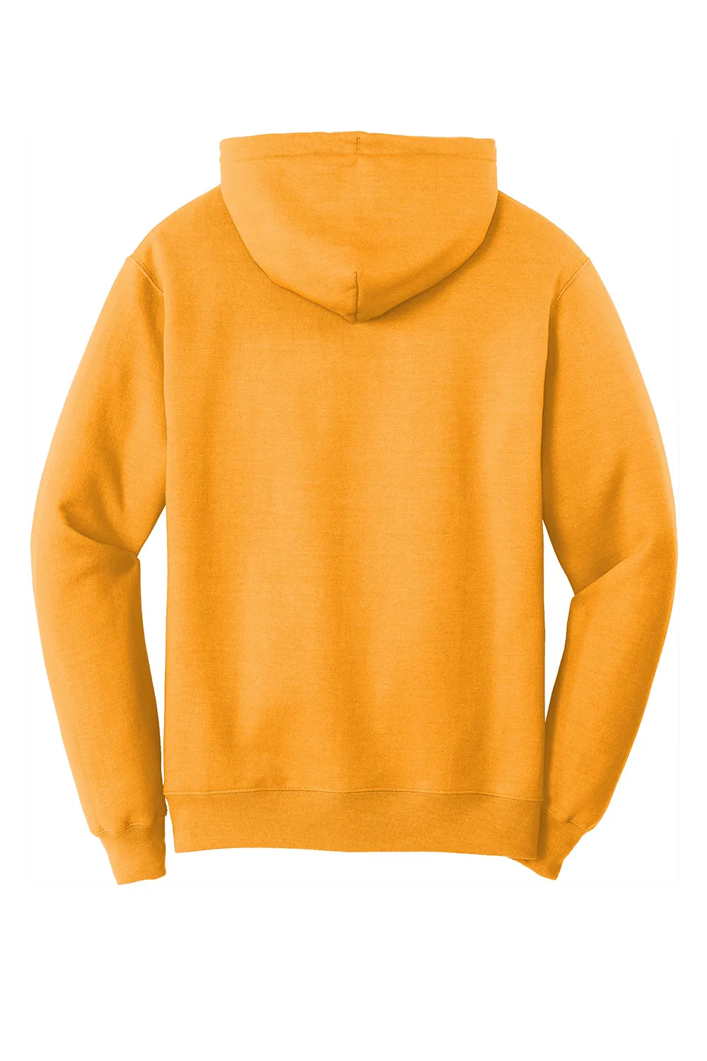 Port & Company Mens Core Pill Resistant Fleece Hooded Sweatshirt Hoodie w/ Pouch Pocket - Gold  Buy the latest Clothing Port-Company
