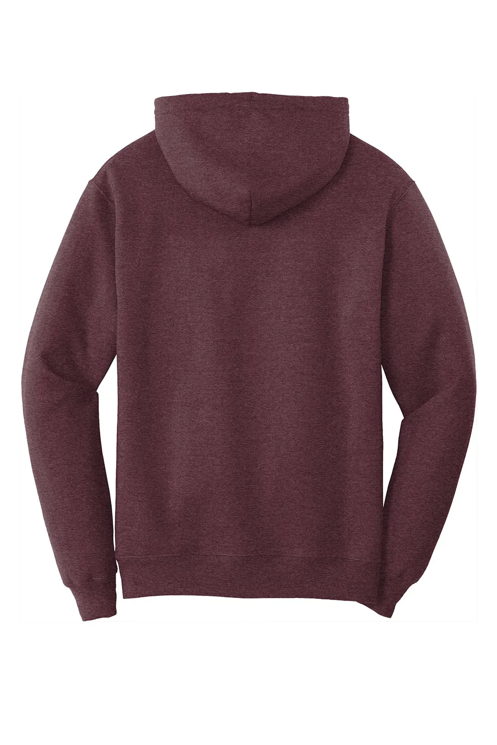 Port & Company Mens Core Pill Resistant Fleece Hooded Sweatshirt Hoodie w/ Pouch Pocket - Heather Athletic Maroon  Buy the latest Clothing Port-Company