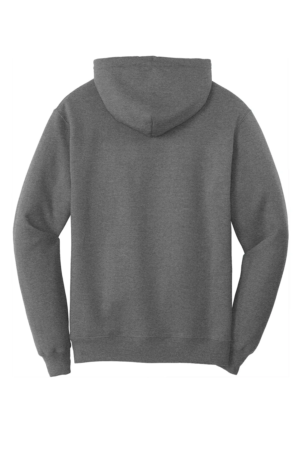 Port & Company Mens Core Pill Resistant Fleece Hooded Sweatshirt Hoodie w/ Pouch Pocket - Heather Graphite Grey  Buy the latest Clothing Port-Company