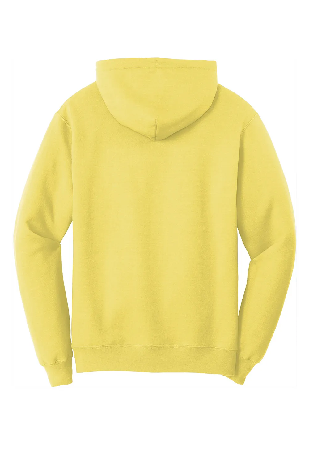 Port & Company Mens Core Pill Resistant Fleece Hooded Sweatshirt Hoodie w/ Pouch Pocket - Yellow  Buy the latest Clothing Port-Company