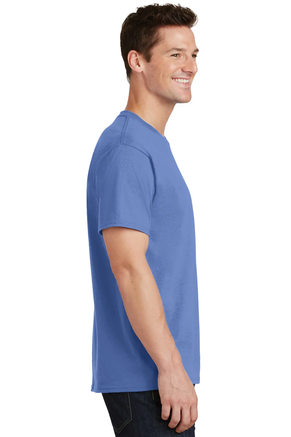 Port & Company Mens Core Short Sleeve Crewneck T-Shirt - Carolina Blue  Buy the latest Clothing Port-Company