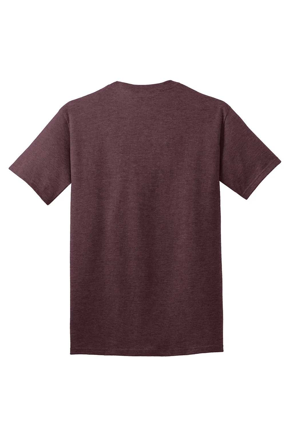 Port & Company Mens Core Short Sleeve Crewneck T-Shirt - Heather Athletic Maroon  Buy the latest Clothing Port-Company
