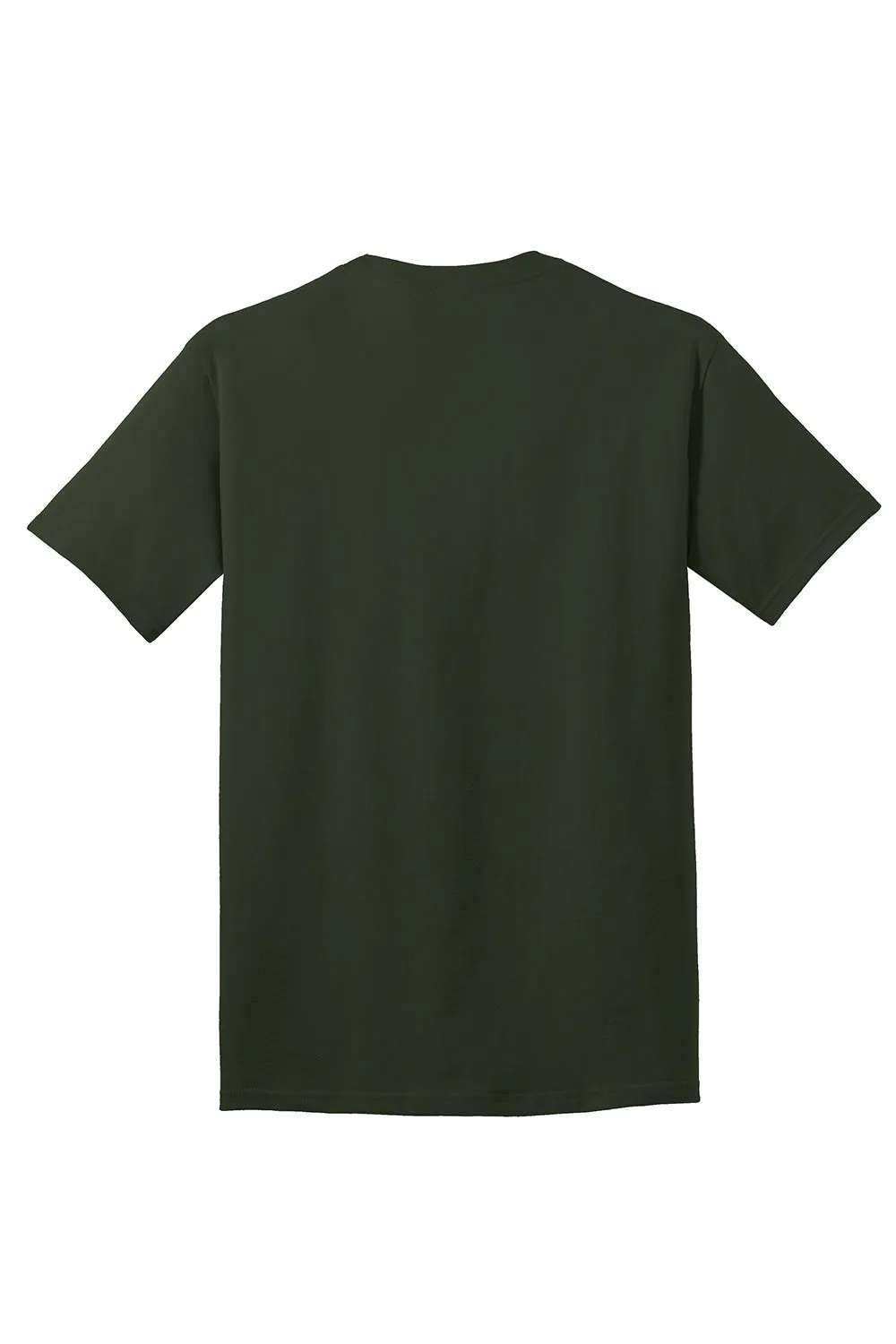 Port & Company Mens Core Short Sleeve Crewneck T-Shirt - Olive Green  Buy the latest Clothing Port-Company