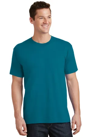 Port & Company Mens Core Short Sleeve Crewneck T-Shirt - Teal Green  Buy the latest Clothing Port-Company