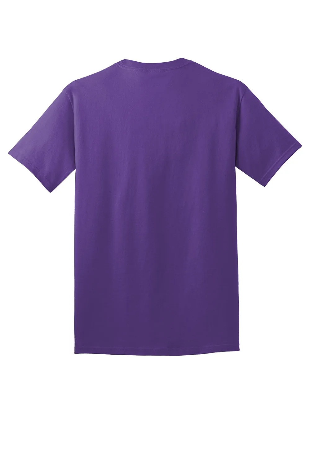 Port & Company Mens Core Short Sleeve Crewneck T-Shirt - Team Purple  Buy the latest Clothing Port-Company