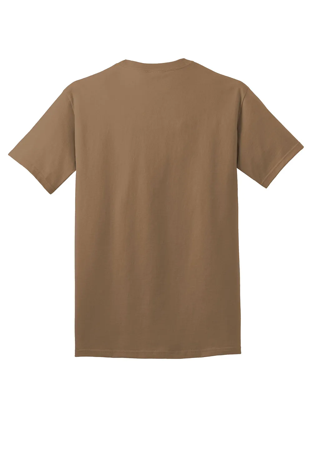 Port & Company Mens Core Short Sleeve Crewneck T-Shirt - Woodland Brown  Buy the latest Clothing Port-Company