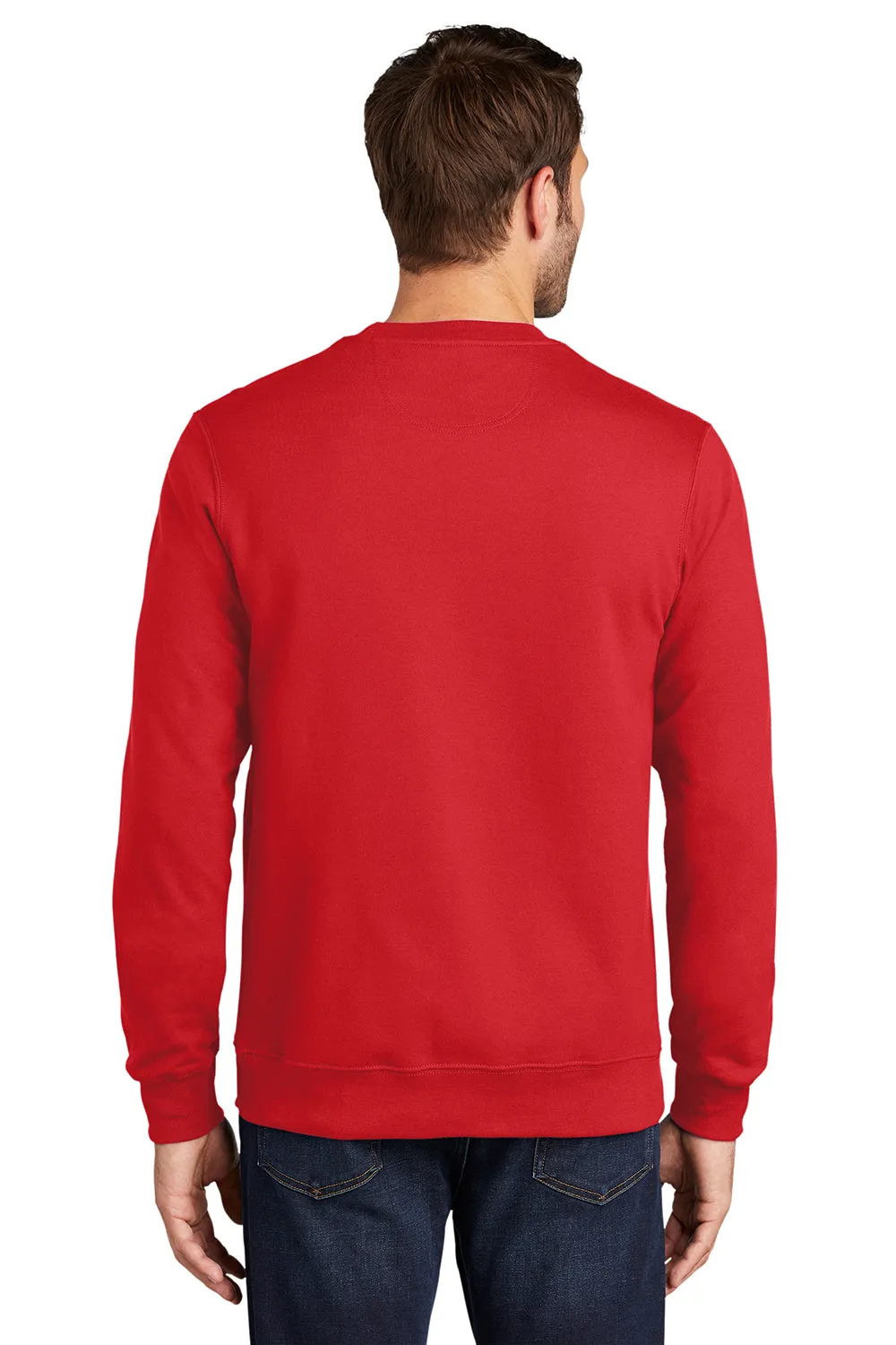Port & Company Mens Fan Favorite Fleece Crewneck Sweatshirt - Bright Red  Buy the latest Clothing Port-Company