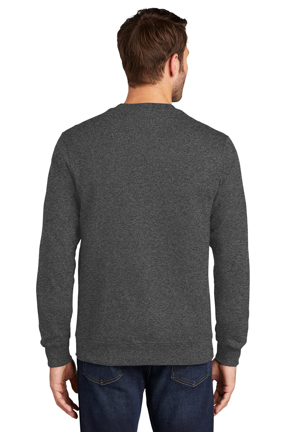 Port & Company Mens Fan Favorite Fleece Crewneck Sweatshirt - Heather Dark Grey  Buy the latest Clothing Port-Company