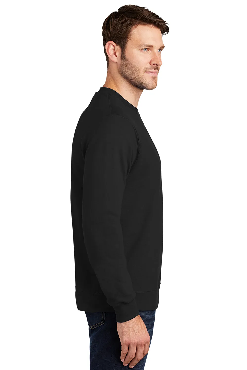 Port & Company Mens Fan Favorite Fleece Crewneck Sweatshirt - Jet Black  Buy the latest Clothing Port-Company