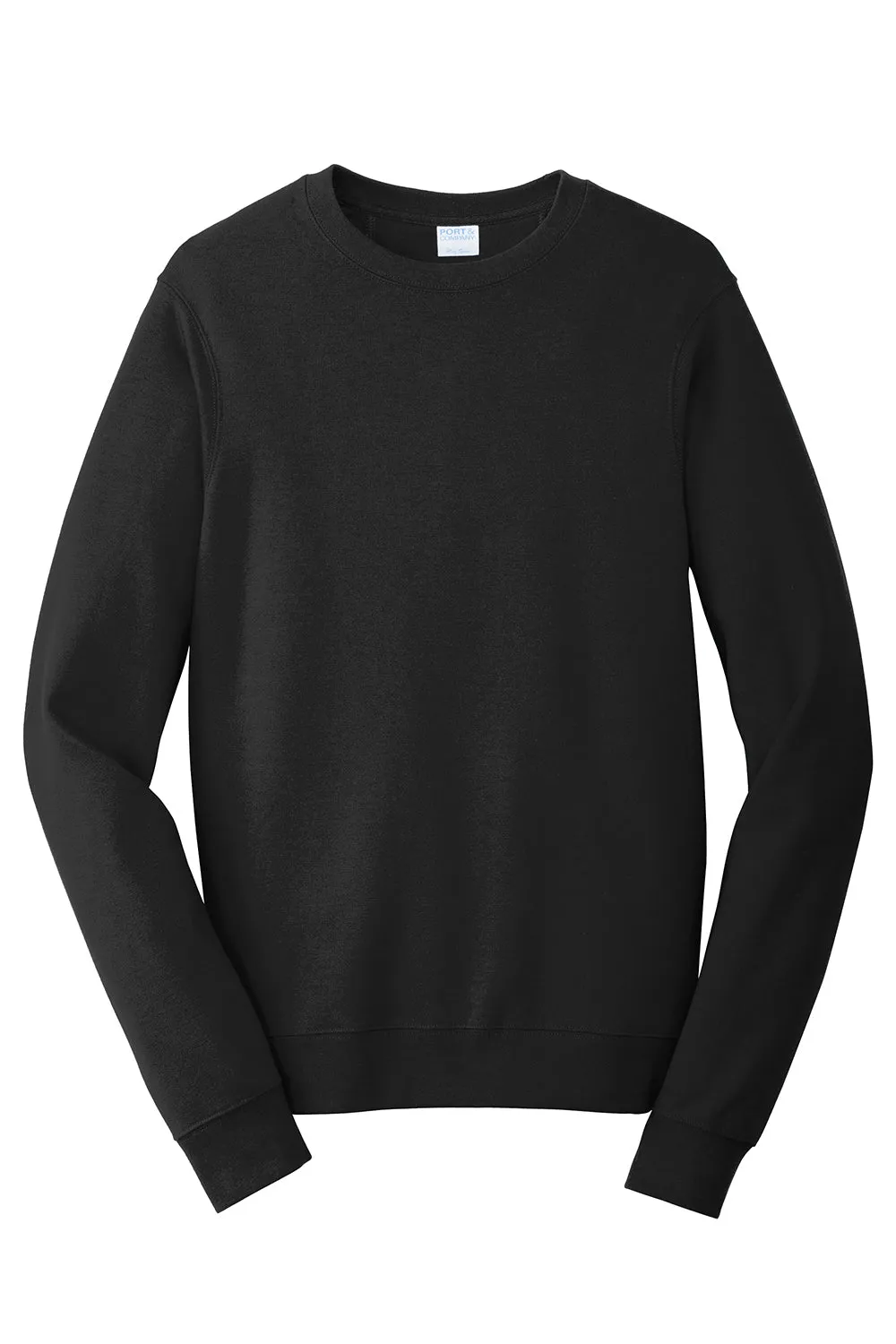Port & Company Mens Fan Favorite Fleece Crewneck Sweatshirt - Jet Black  Buy the latest Clothing Port-Company