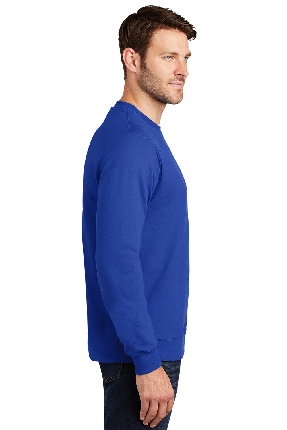 Port & Company Mens Fan Favorite Fleece Crewneck Sweatshirt - True Royal Blue  Buy the latest Clothing Port-Company