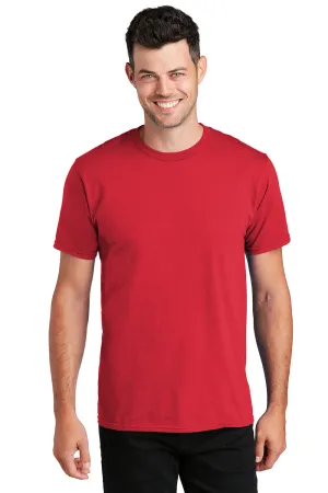 Port & Company Mens Fan Favorite Short Sleeve Crewneck T-Shirt - Athletic Red  Buy the latest Clothing Port-Company