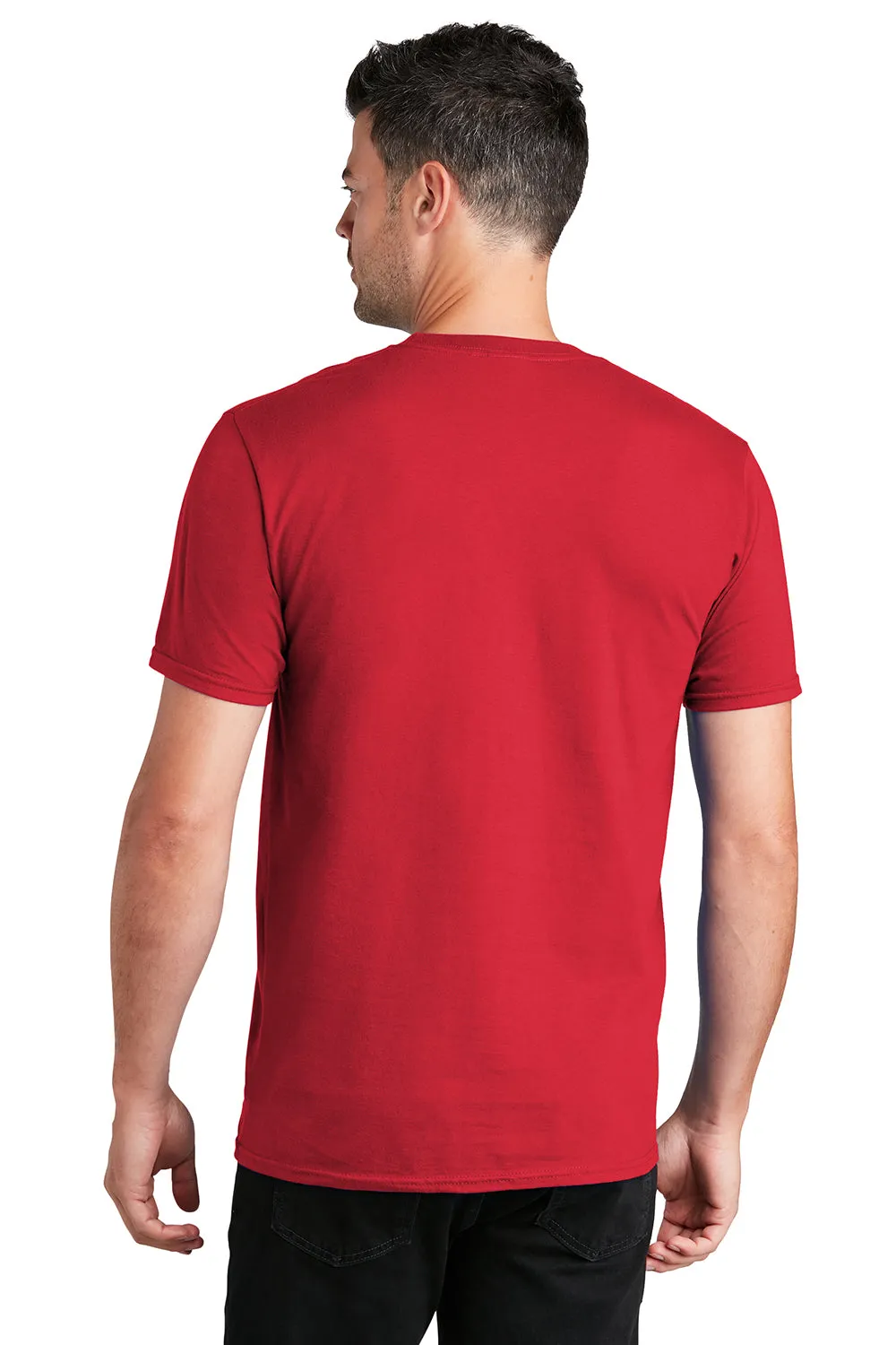 Port & Company Mens Fan Favorite Short Sleeve Crewneck T-Shirt - Athletic Red  Buy the latest Clothing Port-Company