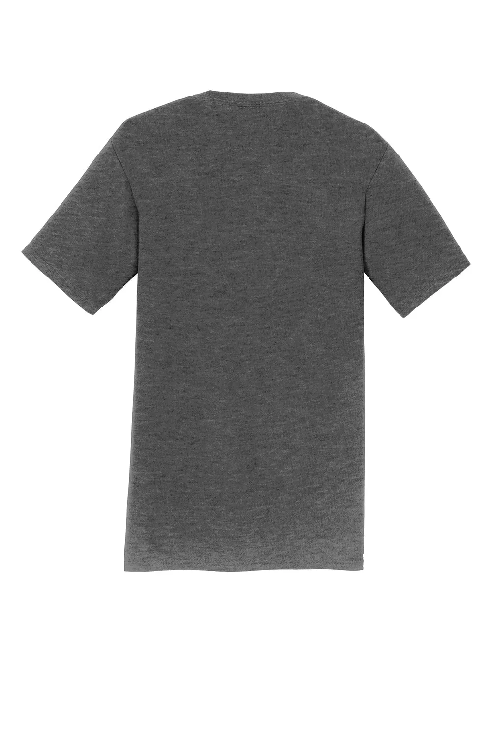 Port & Company Mens Fan Favorite Short Sleeve Crewneck T-Shirt - Heather Dark Grey  Buy the latest Clothing Port-Company