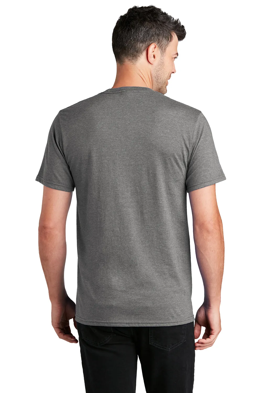 Port & Company Mens Fan Favorite Short Sleeve Crewneck T-Shirt - Heather Graphite Grey  Buy the latest Clothing Port-Company
