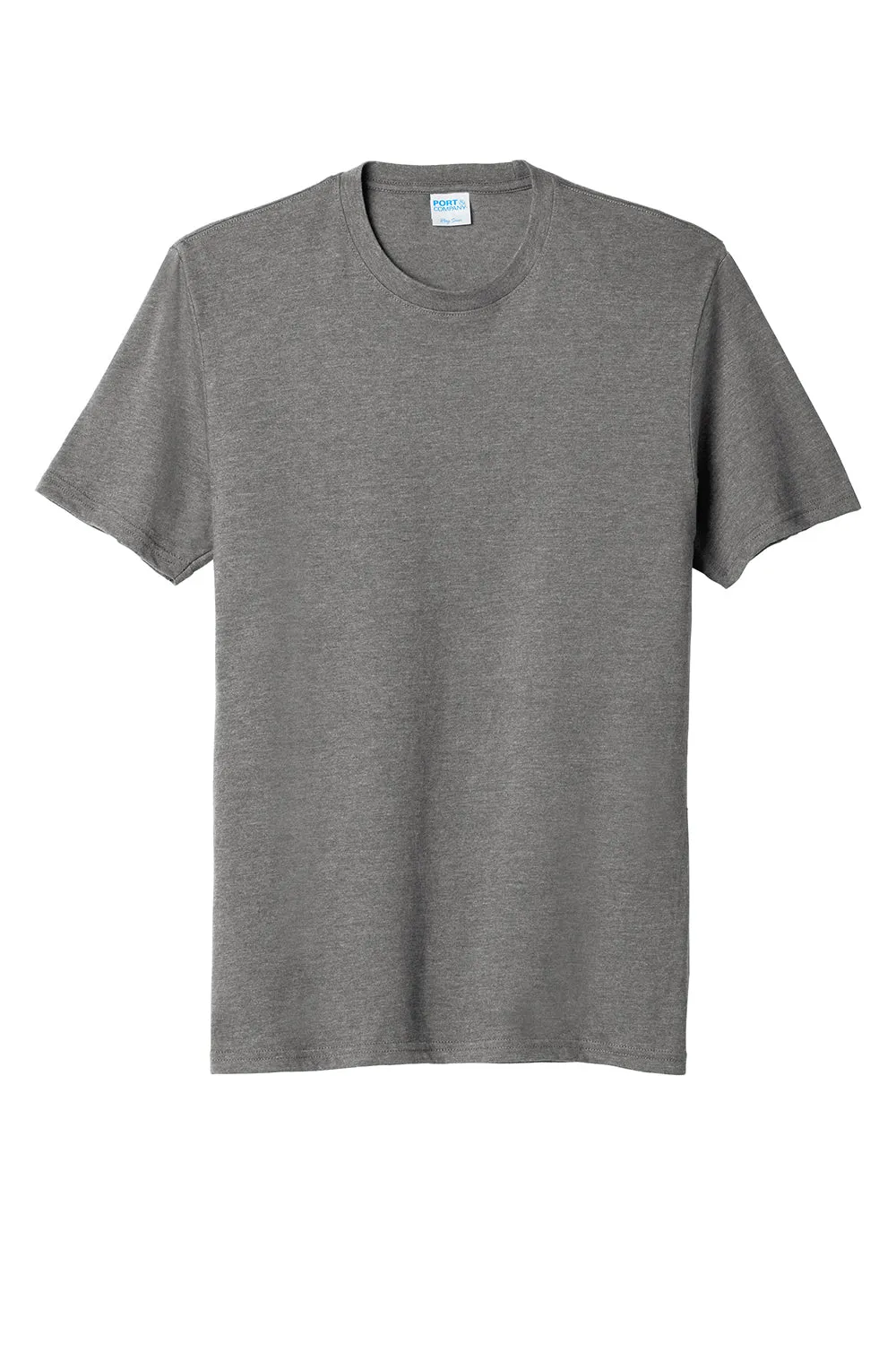 Port & Company Mens Fan Favorite Short Sleeve Crewneck T-Shirt - Heather Graphite Grey  Buy the latest Clothing Port-Company