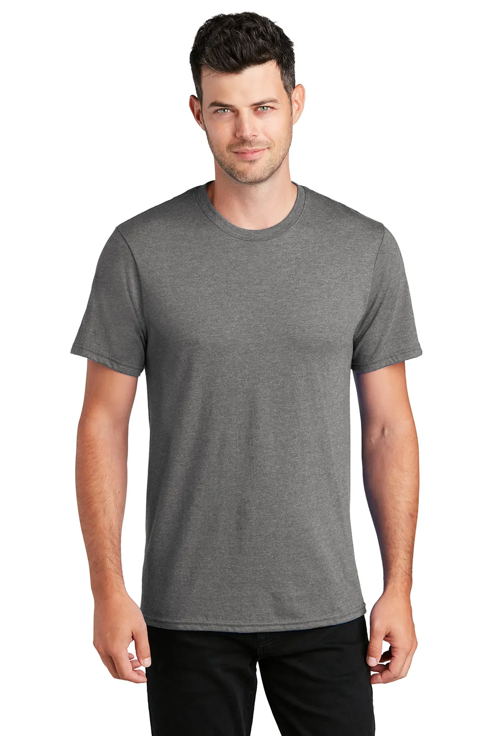 Port & Company Mens Fan Favorite Short Sleeve Crewneck T-Shirt - Heather Graphite Grey  Buy the latest Clothing Port-Company