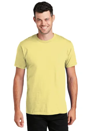 Port & Company Mens Fan Favorite Short Sleeve Crewneck T-Shirt - Trophy Gold  Buy the latest Clothing Port-Company