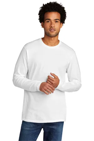 Port & Company Mens Long Sleeve Crewneck T-Shirt - White  Buy the latest Clothing Port-Company